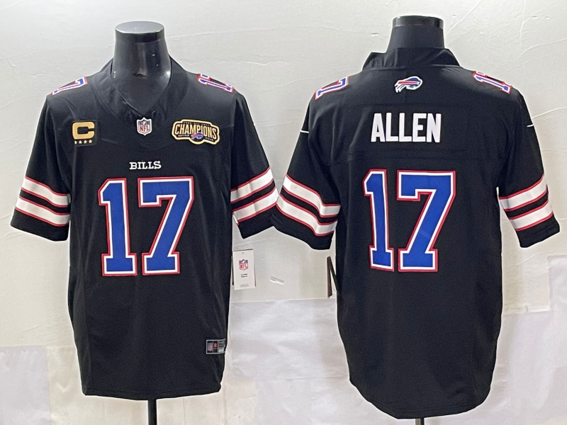Men 2025 Buffalo Bills #17 Allen Black Nike Limited NFL Jersey style 003->buffalo bills->NFL Jersey